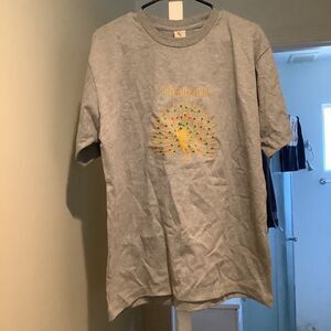 Thailand travel destination tee T-shirt embroidered embroidery size large rare